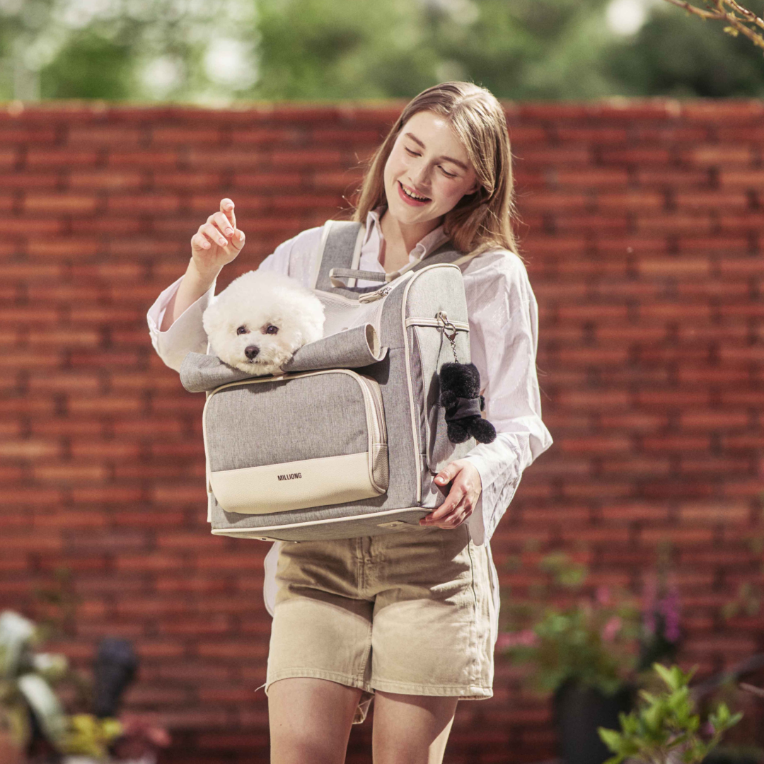 MILLIONG BACKHUG BACKPACK (POWDER BLUE_M)