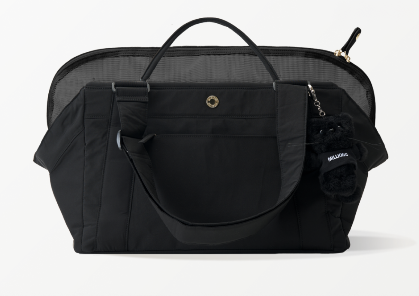 MILLIONG SOFT BAGEL BAG_BLACK