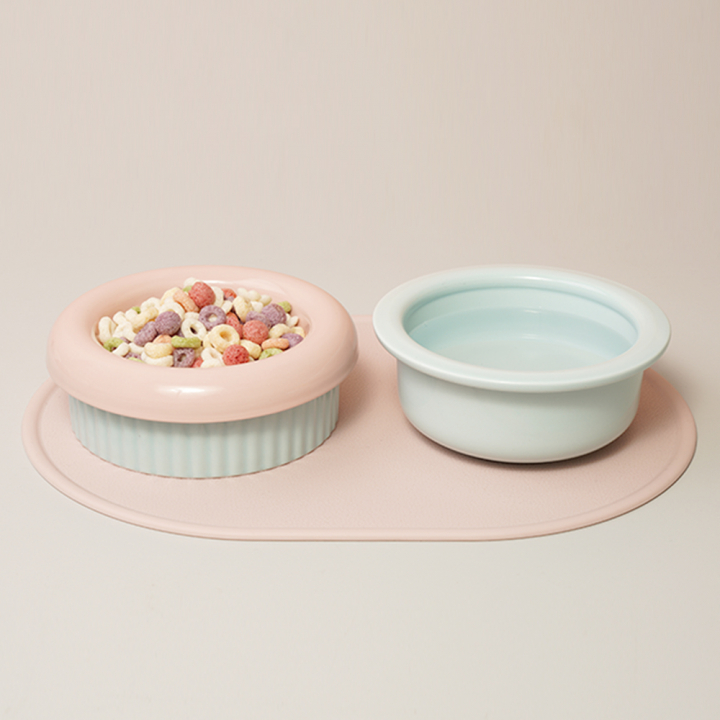BowlBowl Non-Slip Silicone Mat_Pink