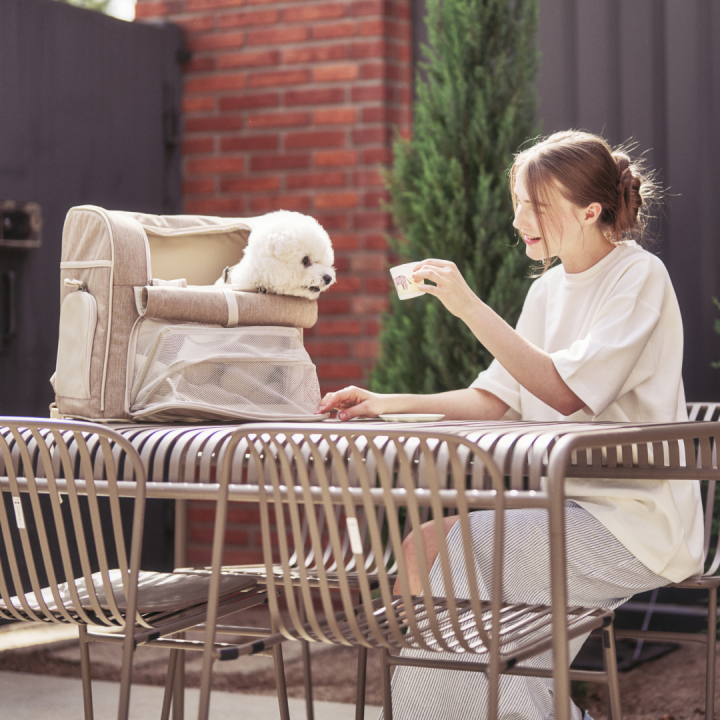 MILLIONG BACKHUG BACKPACK (POWDER BLUE_M)